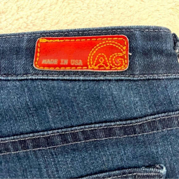 AG Adriano Goldschmied The Ballad Slim Boot Dark Wash Jeans Size 27R Made USA - Picture 4 of 8
